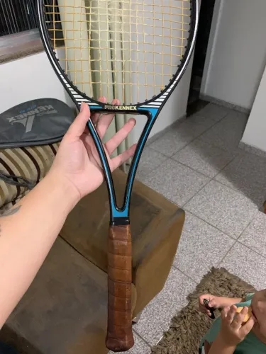 Raquete de Tênis Vintage ProKennex Silver Ace (Graphite/Glass) - Cabo L4