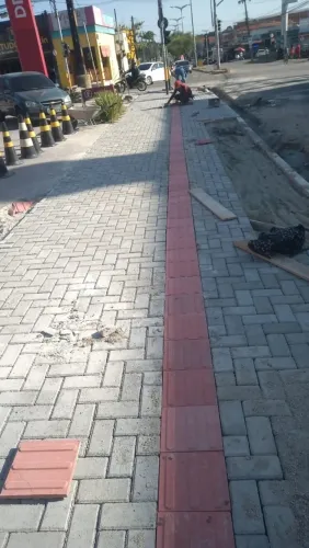 Assentamento de pedra portuguesa,bloquete