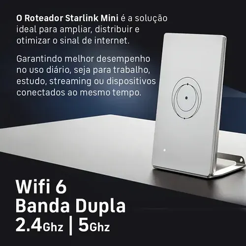 Roteador Starlink Mini