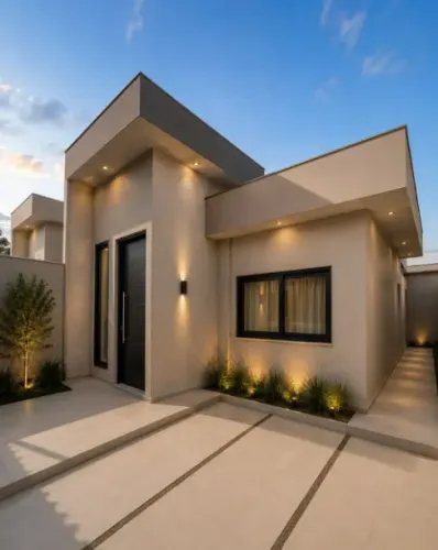 Excelente Casa - 1 vagas de garagem; - 2 quartos; - Sala de estar