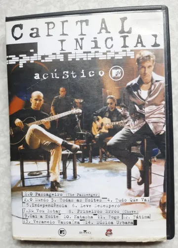 DVD Capital Inicial Acústico MTV