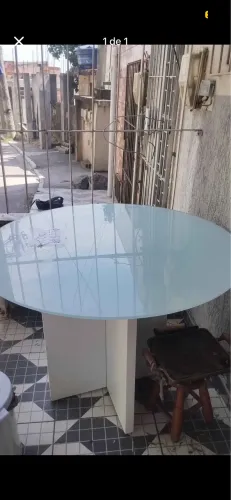 Mesa de vidro linda 