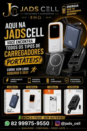 Carregadores portáteis