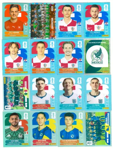 Lote de Figurinhas ALTERNATIVA da Copa do Mundo 2026