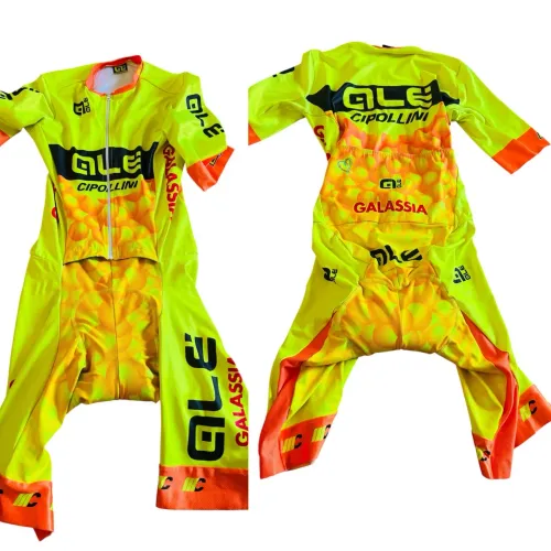 Combo de macacão de ciclismo feminino 