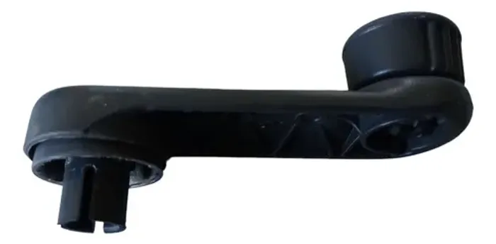 Manivela De Vidro Porta Renault Clio 05/14 Preto