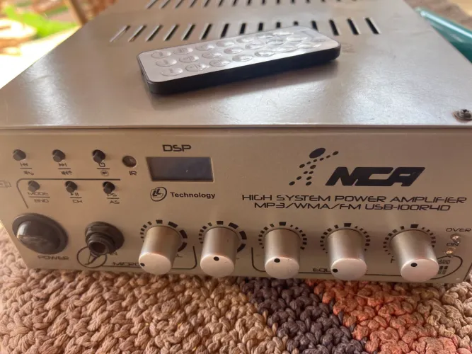 Amplificador NCA USB 100R4D