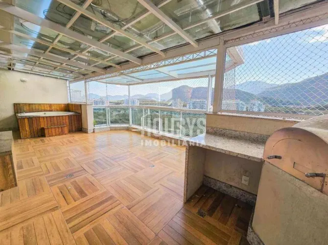 Cobertura com 3 quartos à venda, 134 m² por R$ 1.500.000 - Barra da Tijuca - Rio de Janeir