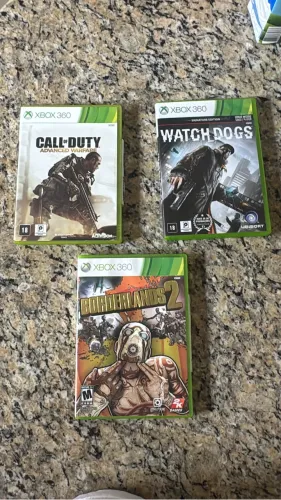 1º Combo de Jogos (XBOX 360)