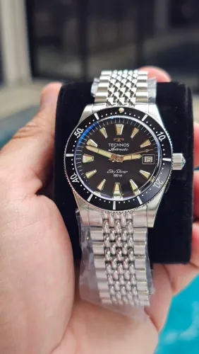 [Edição Limitada] Novo Technos Skydiver Automático 500 metros