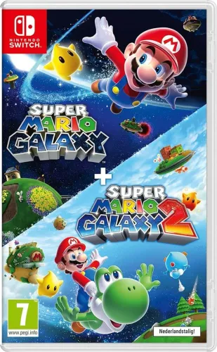 Jogo mario galaxy 1 e 2 Nintendo switch