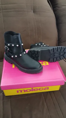 Bota Moleca coturno tamanho 35
