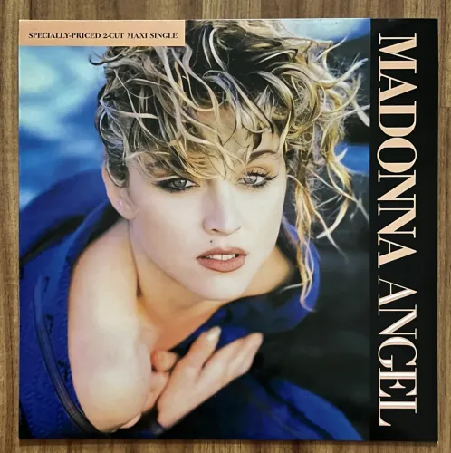 Madonna Vinil Angel \ Into The Groove (Specially-Printed) Capa Feita (Apenas Capa)