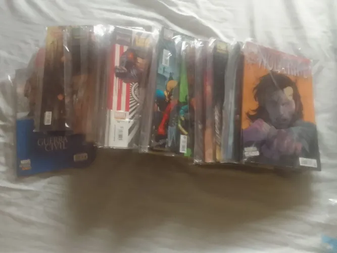 Lote de revistas Wolverine do 1 ao 37 editora Pannini.