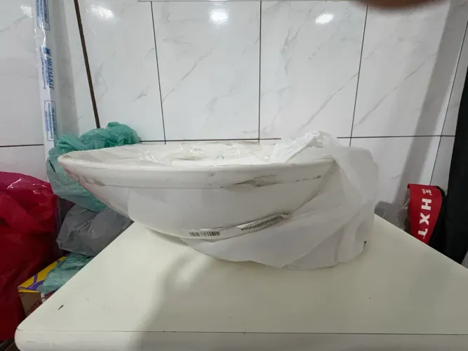 Cuba de Pia Oval Fiori - Modelo Jasmim
