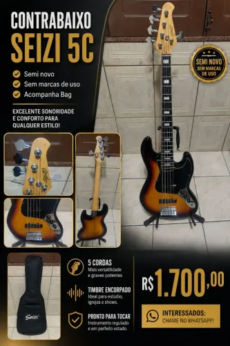 Contrabaixo Seizi 5C