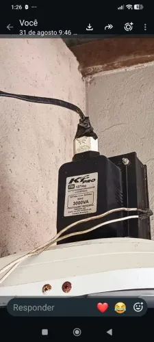 Transformador de energia 127/220