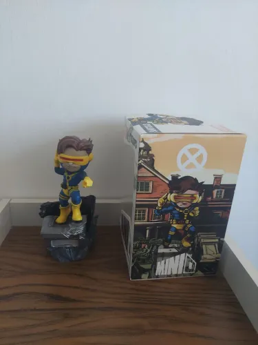 Estátua cyclops - X-Men - MiniCo - Iron Studios