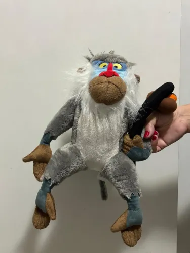 Pelúcia rei leão rafiki
