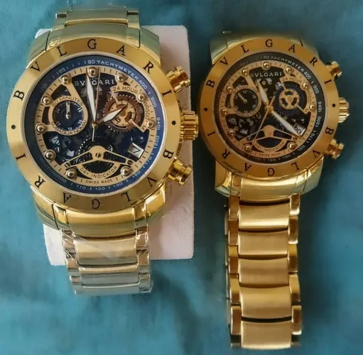 Relógio de Luxo Bvlgari Nuclearneapon Maquinário Suiço 100% Original Funcional