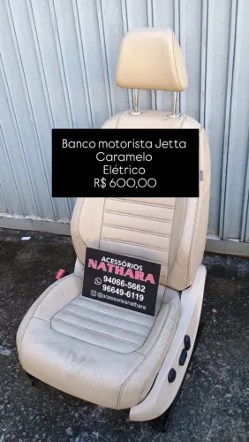 Bancos avulso motorista pra adaptar Jetta ,Audi,Fusca tsi ,santa fé 