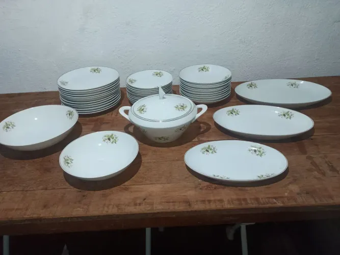 Jogo de jantar, ano 1960