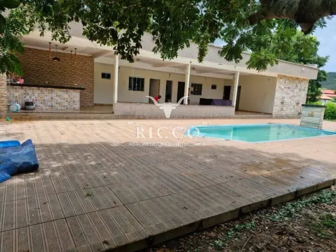 Rancho à Venda em Heitoraí GO | 10.288 m² | Rio Uru no Fundo