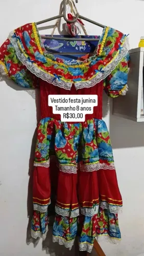 Vestido Festa Junina