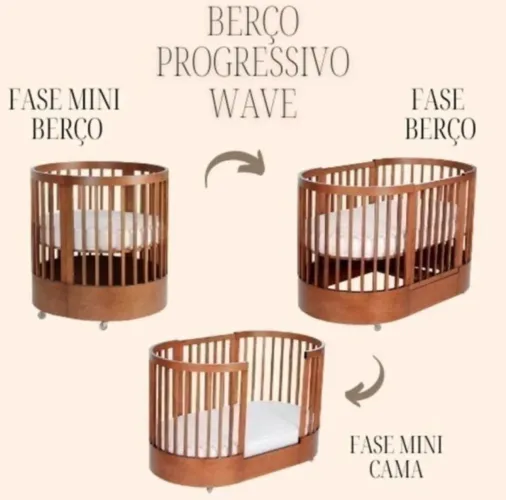 Berço 3 em 1