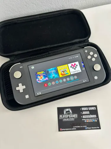 Nintendo Switch Lite DESBLOQUEADO (Aceito Cartão)