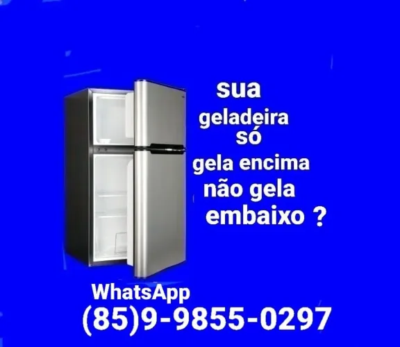 Conserto de geladeira.
