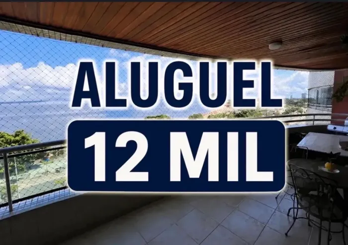 SEM CAUÇÃO- 4 SUITES, 180 m2, MOBILIADO - PONTA NEGRA
