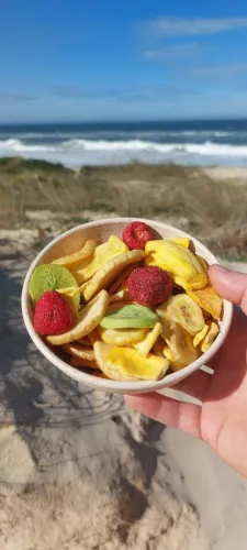 Mix de frutas tropicais (Chips)