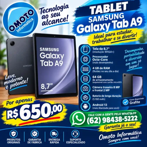 Tablet A9 Samsung