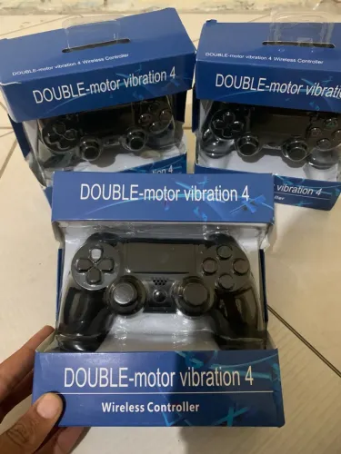 Controle de ps4 funciona em pc tbm lacrado novo