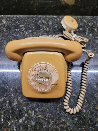 Telefone Antigo de Disco - Standard Eletric