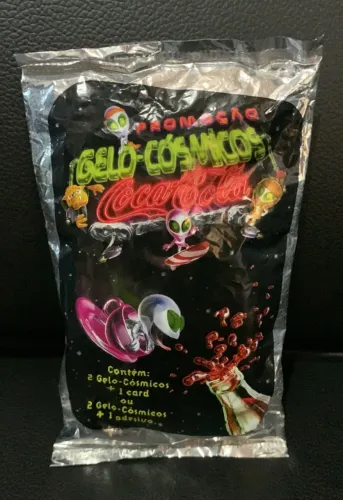  Gelo-Cósmicos Coca-Cola (Embalagem Lacrada)