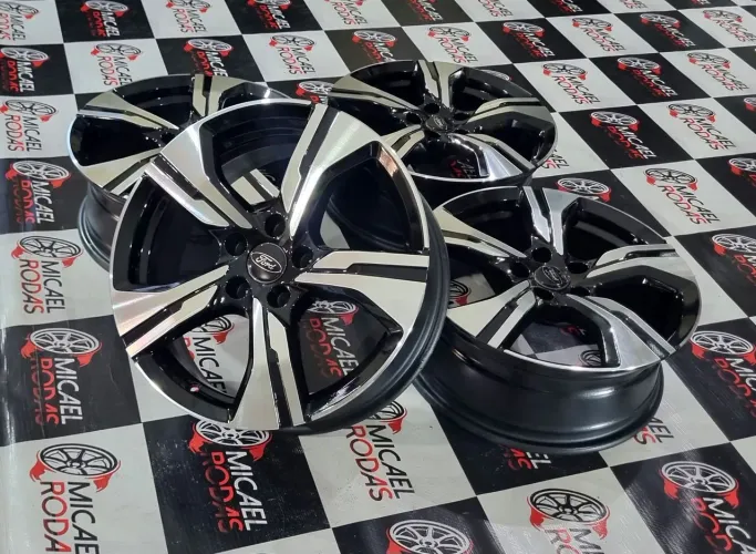 Jogo de rodas 17" Ford focus ghia Titanium 5x108 + Pintura Nova 