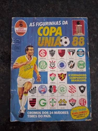 Álbum de figurinhas Copa União 1988