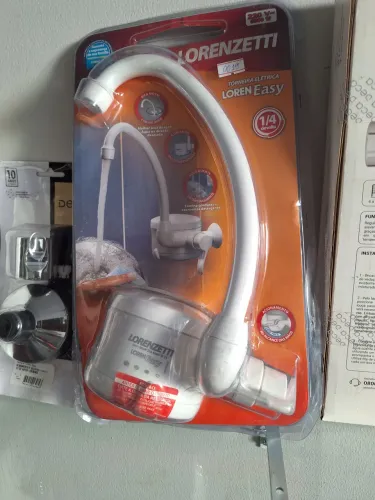 Torneira elétrica manual 220v lorenzetti