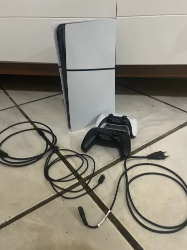 PS5 digital + Jogos + Controle Extra | COM 1 ANO DE GARANTIA DA LOJA!