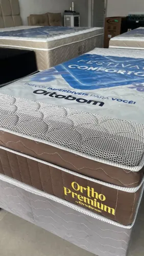 cama solteiro de espuma linha Premium 