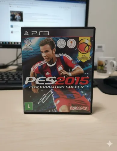 PES2015 Pro Evolution Soccer PS3 Original bem conservado 