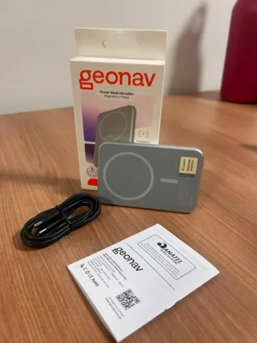 Carregador Portátil Magnético Geonav 5000mAh - iPhone e Android