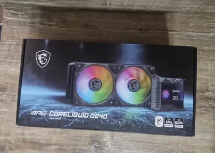 Water Cooler MSI MPG CORELIQUID D240 240mm