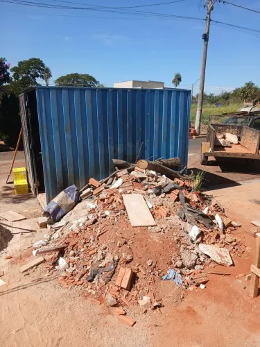 Retirada de entulhos ,passo cartão!!