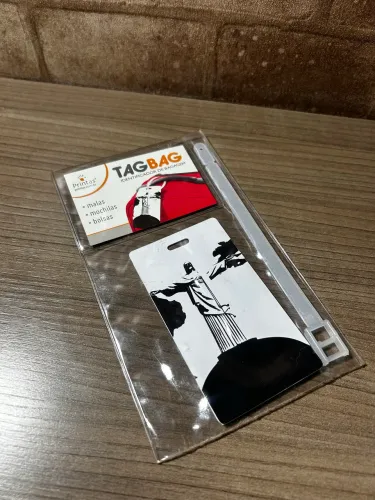 Identificador para mala / mochila (nunca usado).