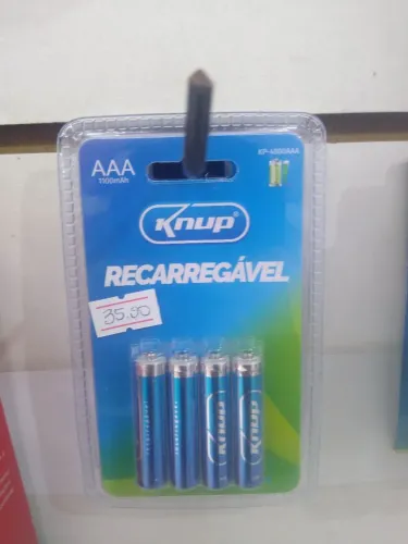 Bateria Recarregável AAA