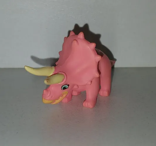 BONECO MINIATURA DINOSSAURO TRICERATOPS DESENHO PATRULHA CANINA