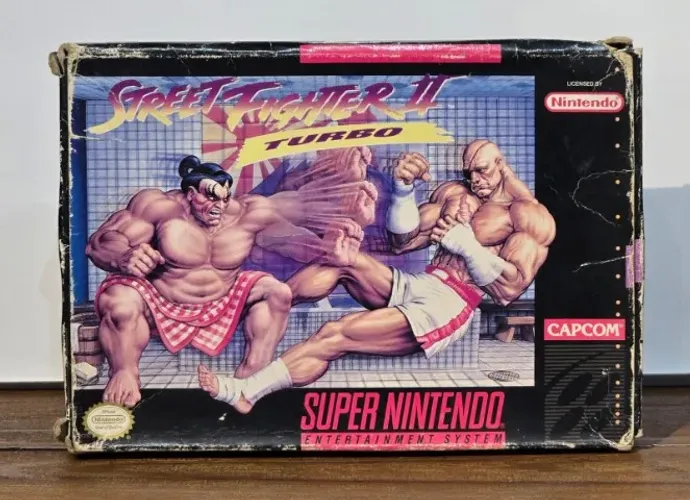 Jogo Street Fighter 2 Turbo Original SNES Americano